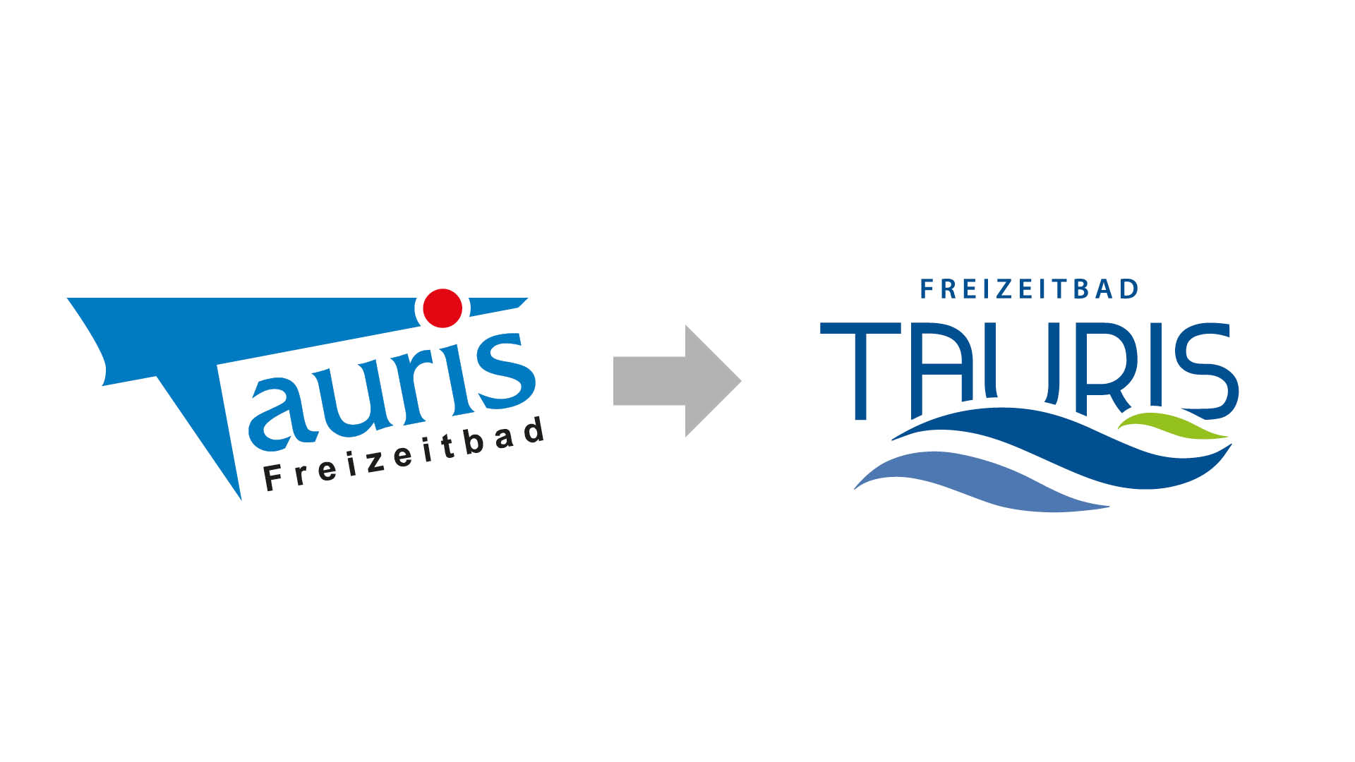 Logoentwicklung / Logodesign für das Freizeitbad Tauris